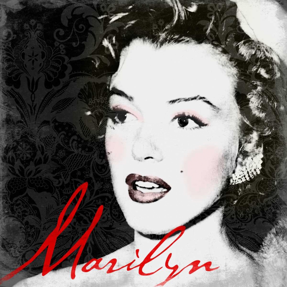 Wall art: Marilyn Makeup, by Grey, Jace