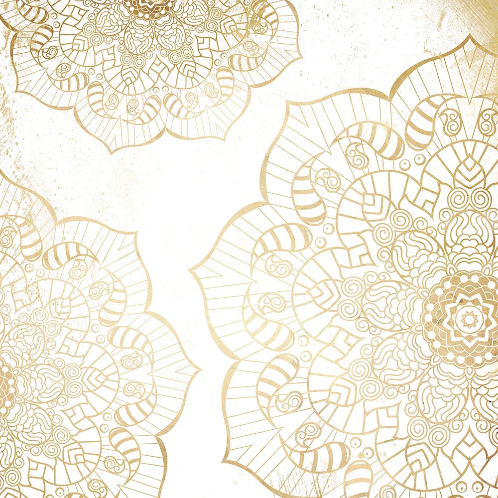 Wall art: Gold Mandala, by Grey, Jace