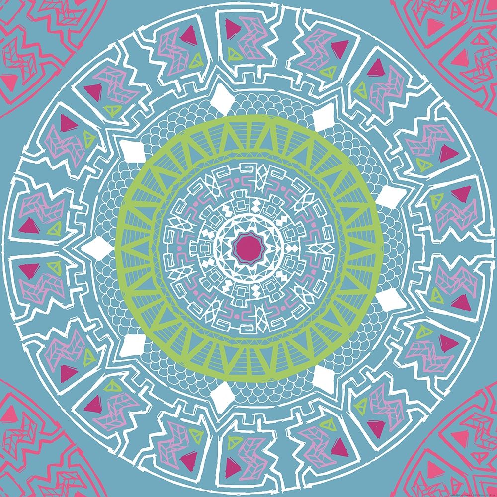 Wall art: Mandala Wine, by Grey, Jace