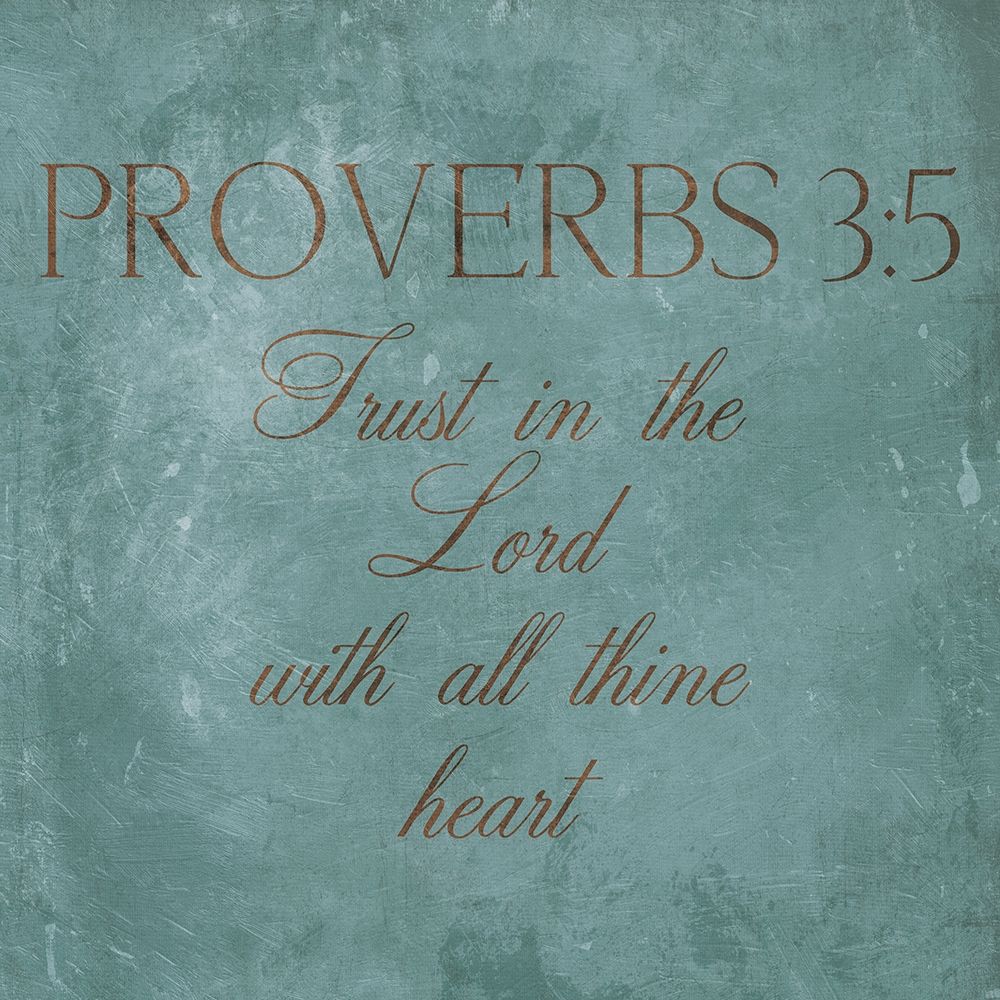 Art Print: Trust In The Lord