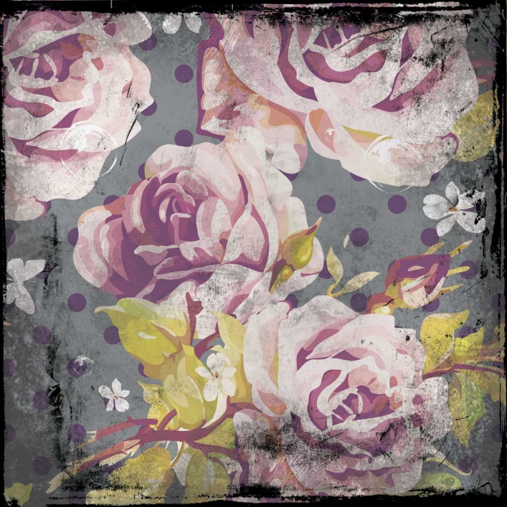 Wall Art Painting id:27135, Name: Flower pattern 2, Artist: Grey, Jace