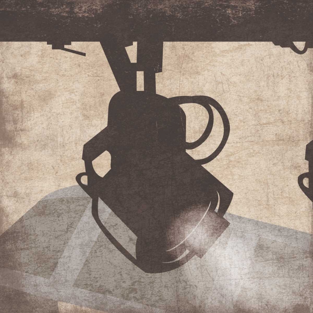 Wall art: light3, by Grey, Jace