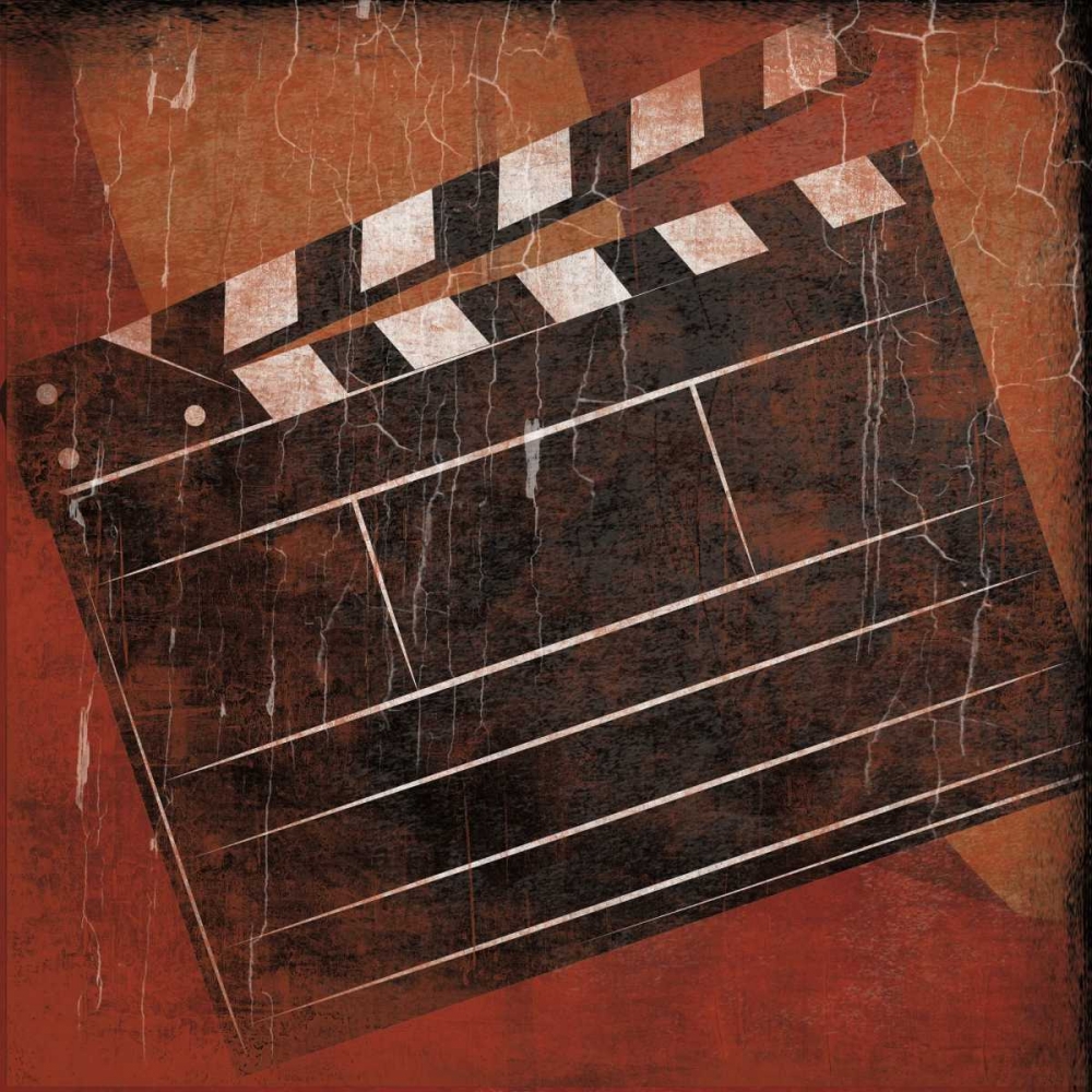 Wall art: Cinema red, by Grey, Jace