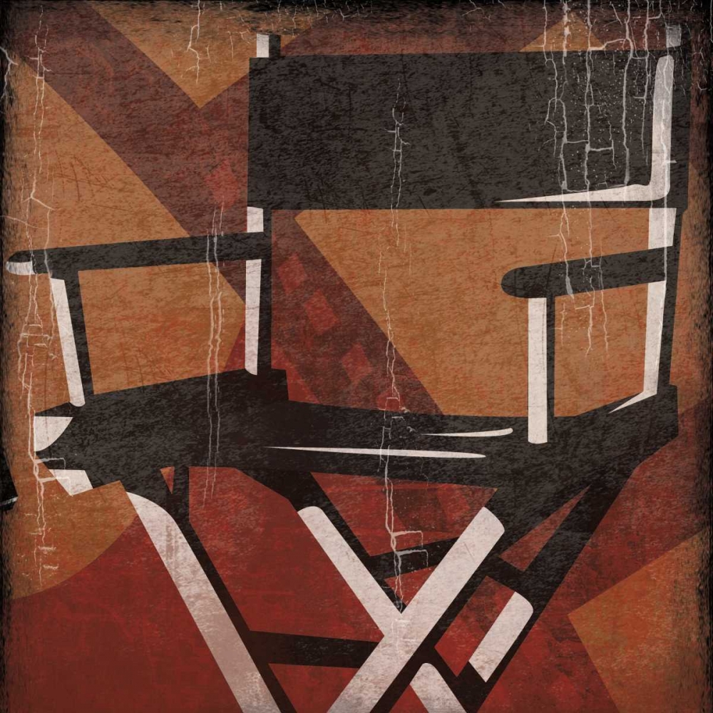 Wall art: Cinema red, by Grey, Jace