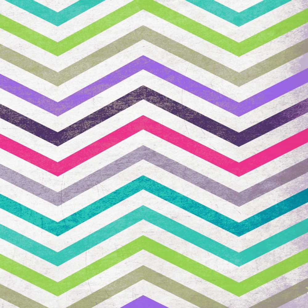 Wall art: Glow ZigZag, by Grey, Jace