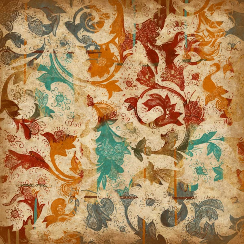 Wall Art Painting id:27353, Name: Abstract Florals 2, Artist: Grey, Jace