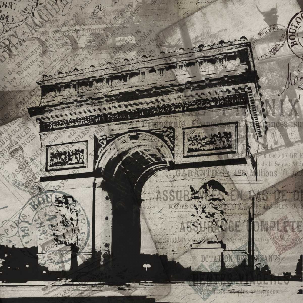 Wall art: London grey tone 2, by Grey, Jace