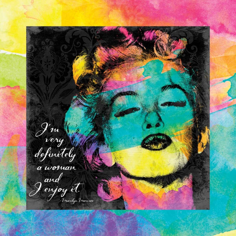 Wall art: Monroe Watercolor, by Grey, Jace