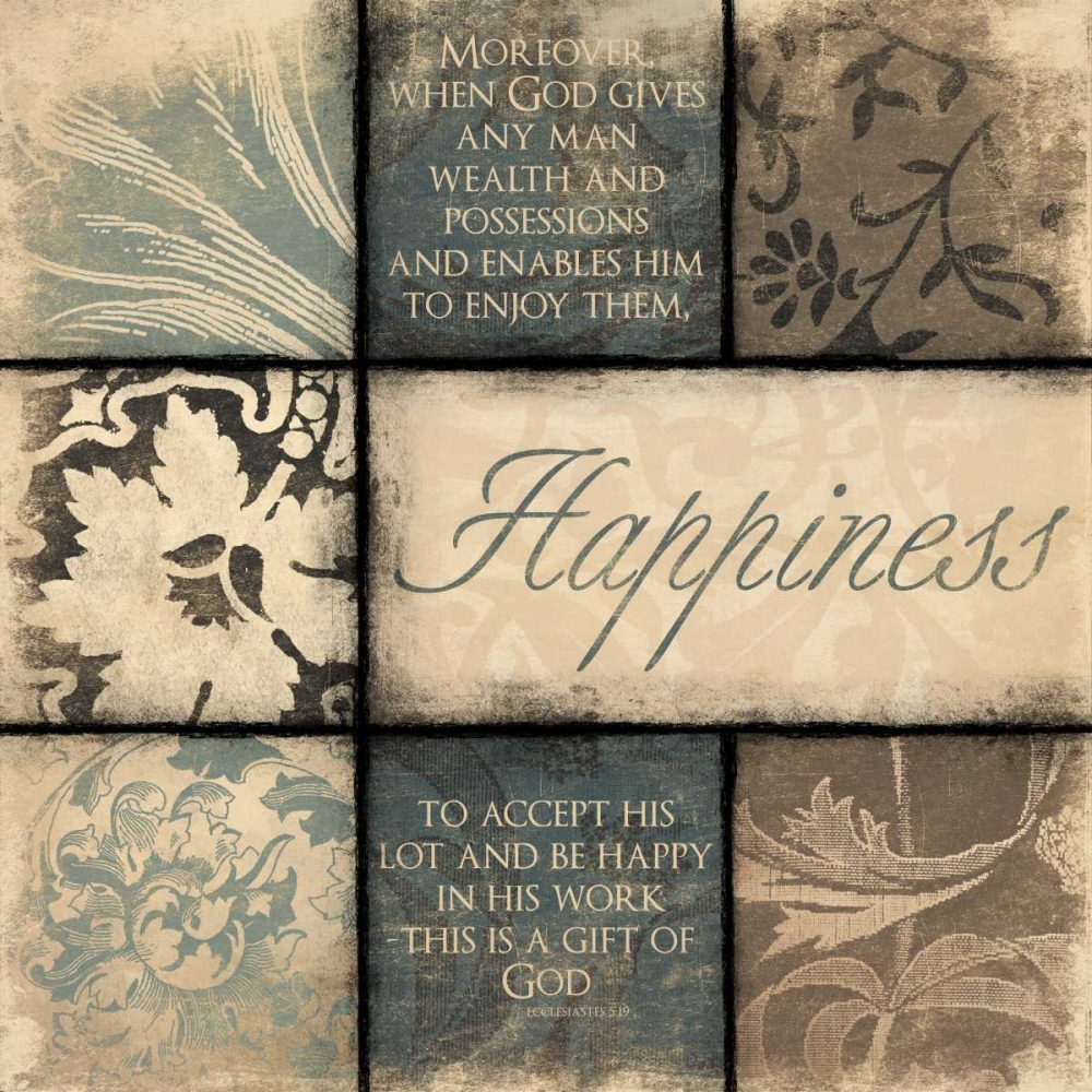 Wall Art Painting id:37834, Name: Happiness, Artist: Grey, Jace