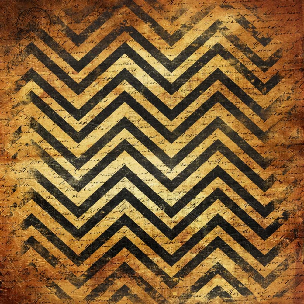 Wall art: BlackGold Geo 1, by Grey, Jace