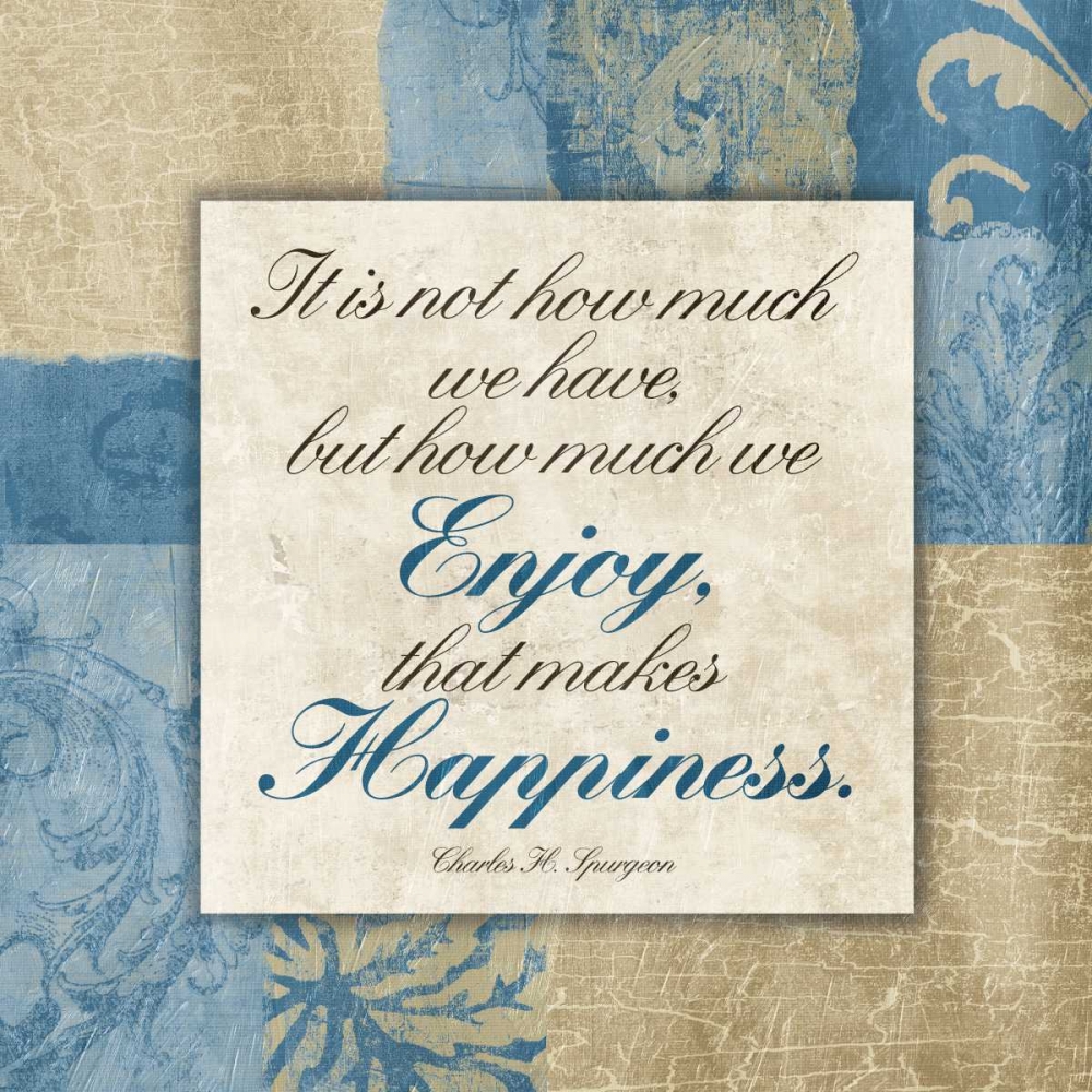 Art Print: Enjoy Happiness