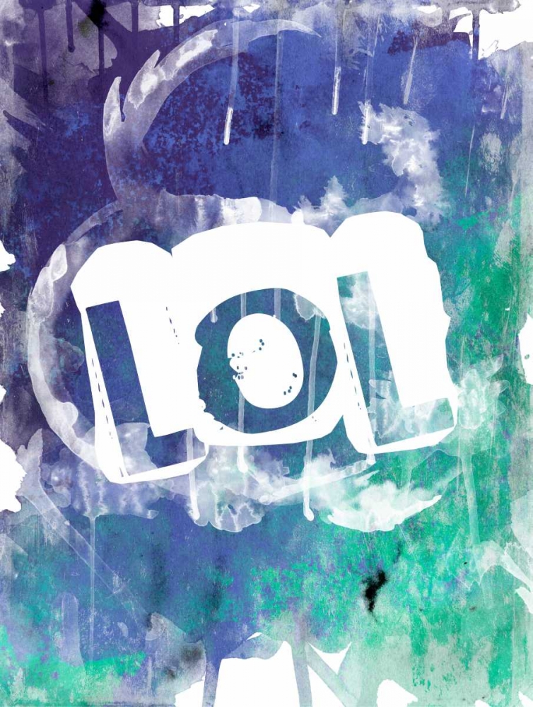 Wall art: Watercolor LOL, by Grey, Jace