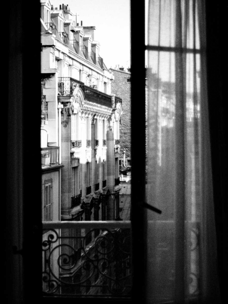 Art Print: Paris Hotel Window