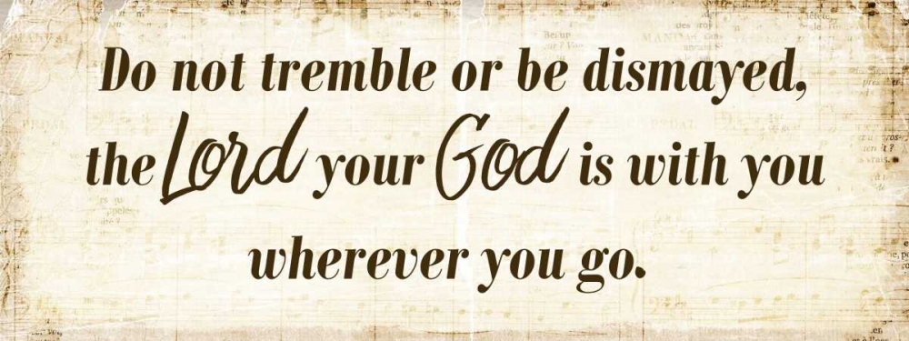 Wall Art Painting id:138115, Name: Do Not Tremble, Artist: Allen, Kimberly