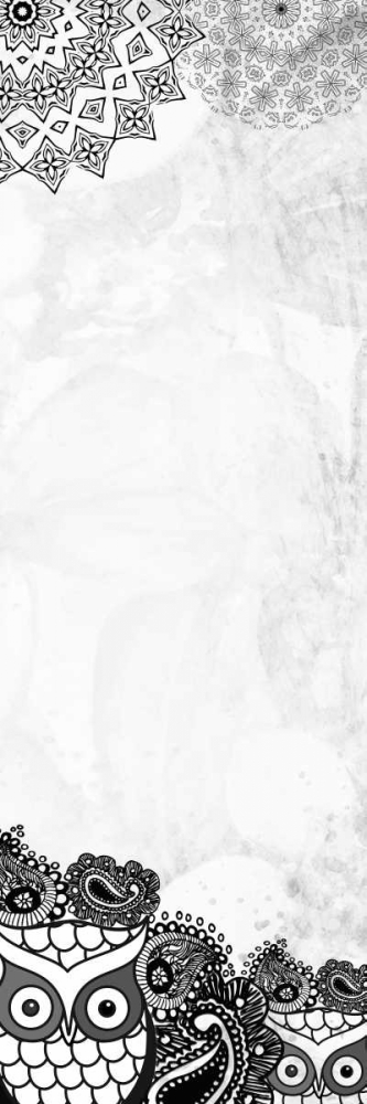 Wall Art Painting id:161656, Name: Owls and Paisleys, Artist: Allen, Kimberly