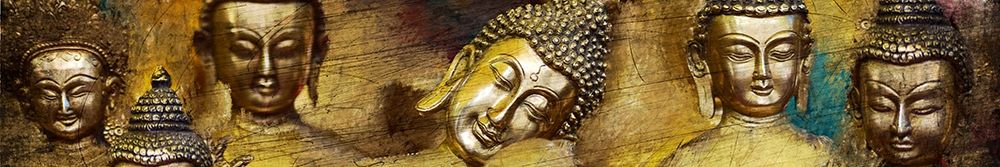 Wall art: Buddhas, by Allen, Kimberly