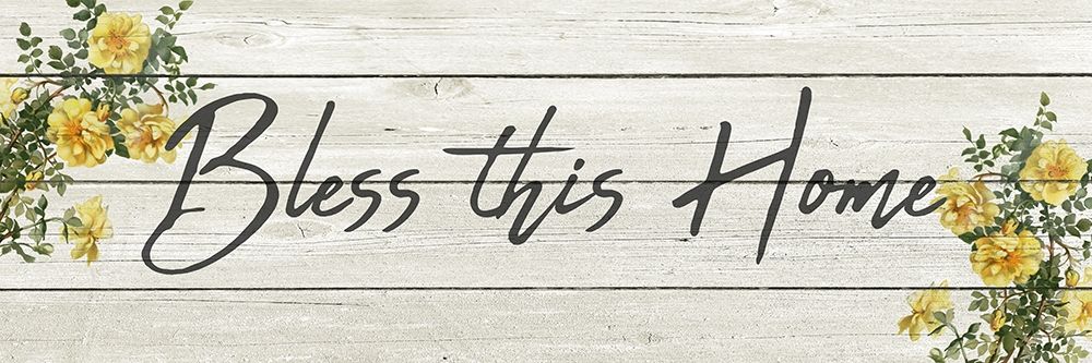 Art Print: Bless this Home