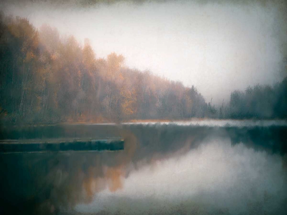 Wall Art Painting id:106576, Name: Cloudy Lake, Artist: Allen, Kimberly