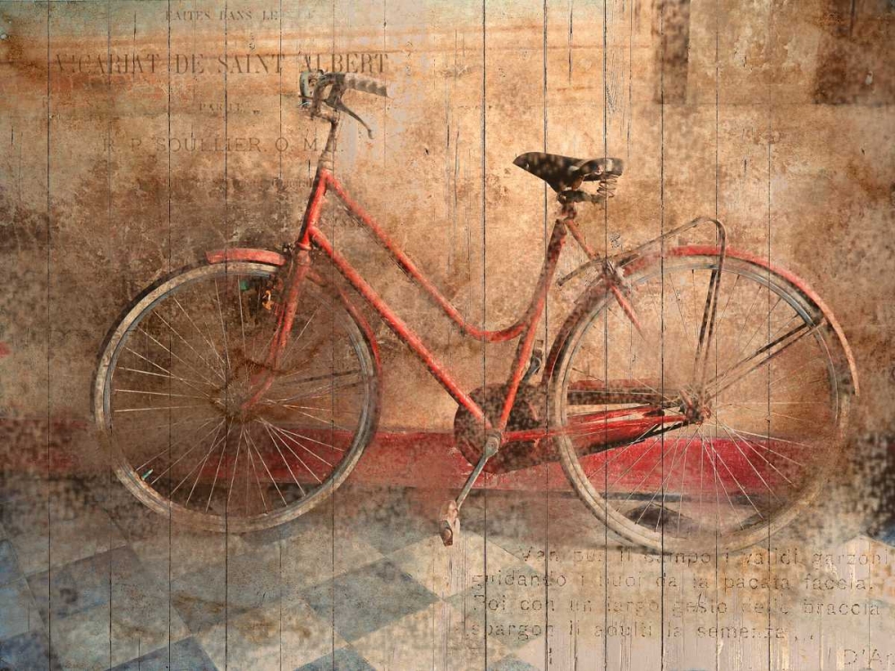 Wall Art Painting id:106580, Name: Rusty Bicycle, Artist: Allen, Kimberly