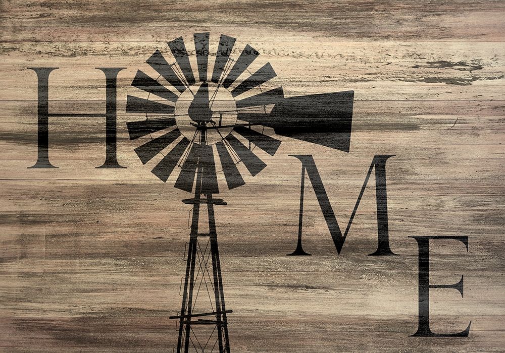 Art Print: Windmill Home