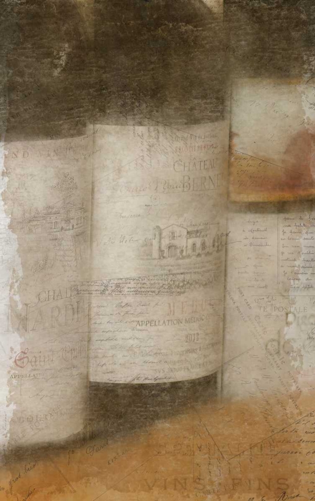 Wall Art Painting id:138158, Name: Vintage Wine 2, Artist: Allen, Kimberly