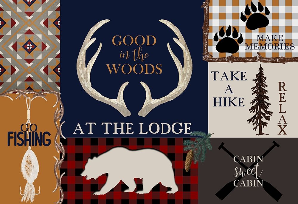 Wall art: In The Woods, by Allen, Kimberly