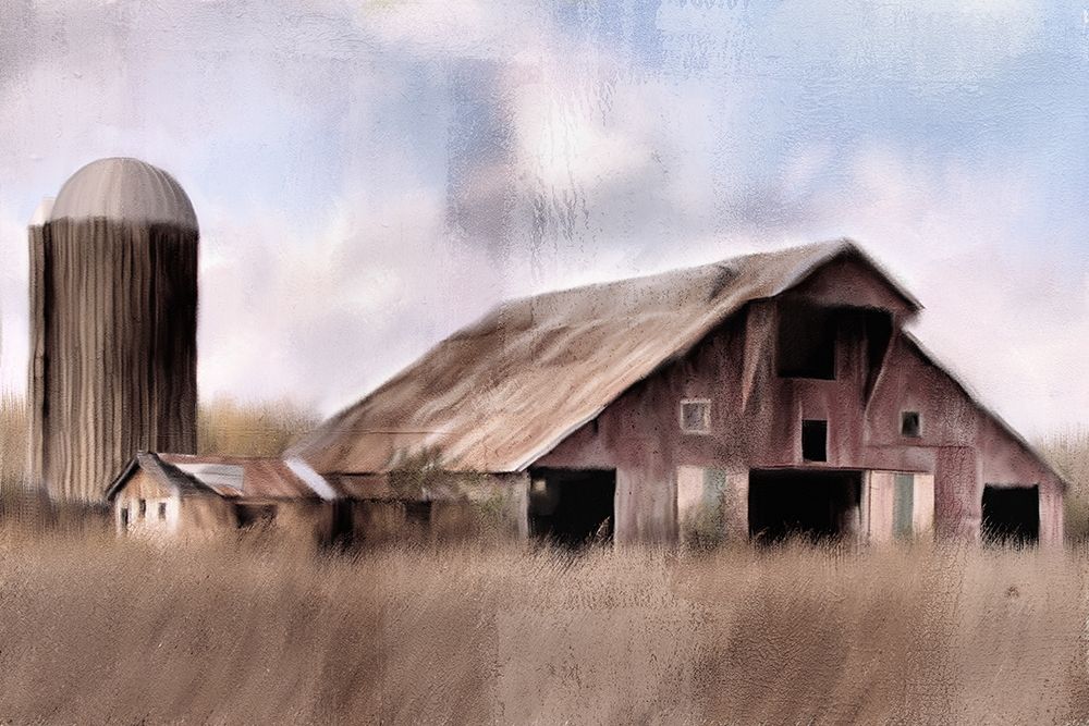 Art Print: Forgotten Barn