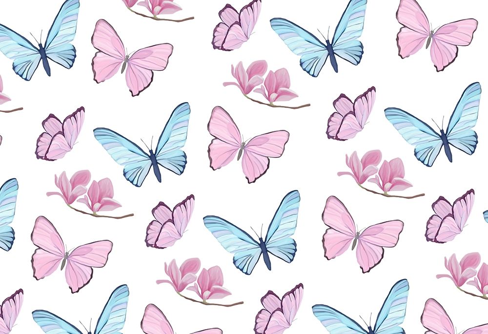 Wall Art Painting id:330814, Name: Butterfly Love 3, Artist: Kimberly, Allen