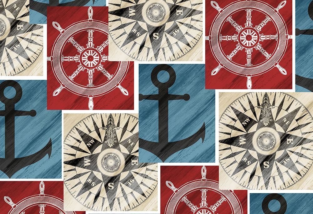 Wall Art Painting id:330886, Name: Nautical Dreams, Artist: Kimberly, Allen