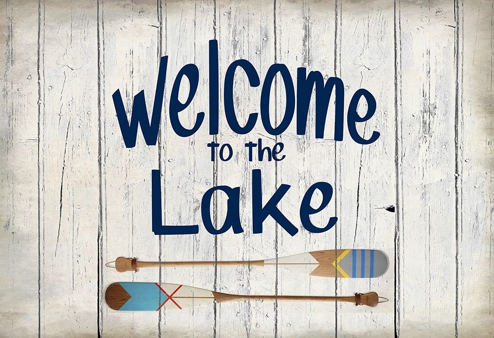 Art Print: Welcome to the Lake