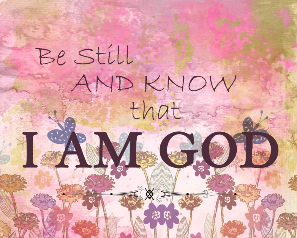 Art Print: Be Still And Know