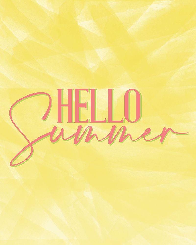 Wall art: Hello Summer 2, by Allen, Kimberly