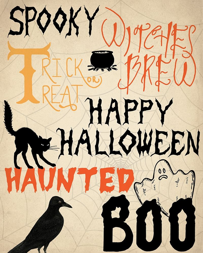 Wall art: Spooky, by Allen, Kimberly