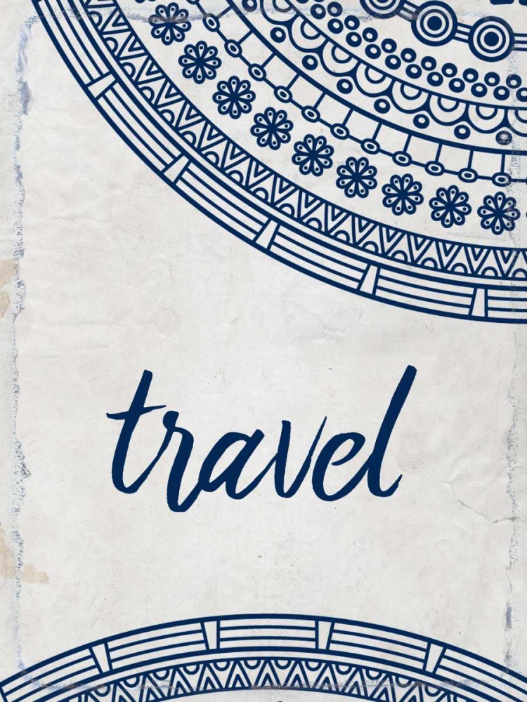 Wall Art Painting id:152140, Name: Wander Henna 3, Artist: Allen, Kimberly