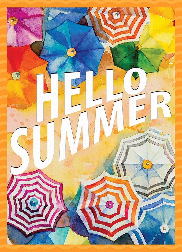 Wall Art Painting id:412224, Name: Hello Summer 1, Artist: Allen, Kimberly