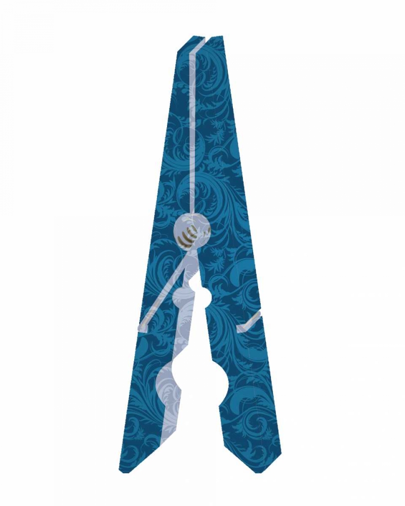 Art Print: Clothespin 1
