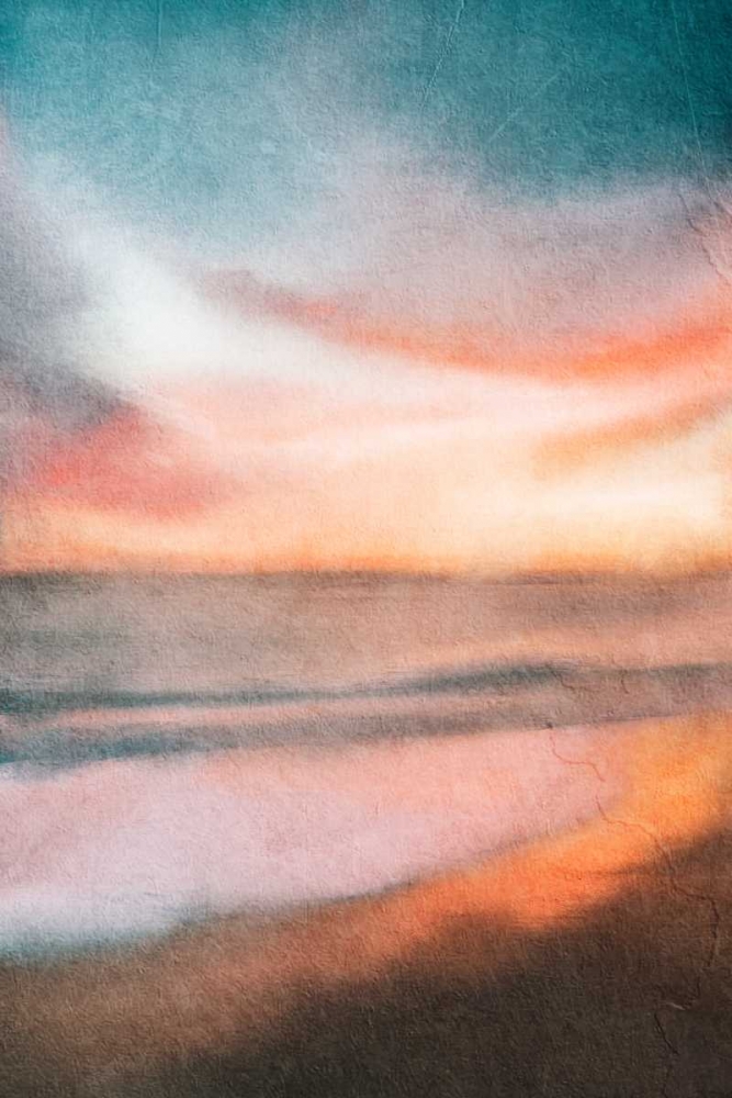 Wall art: Sunset at the Beach, by Allen, Kimberly