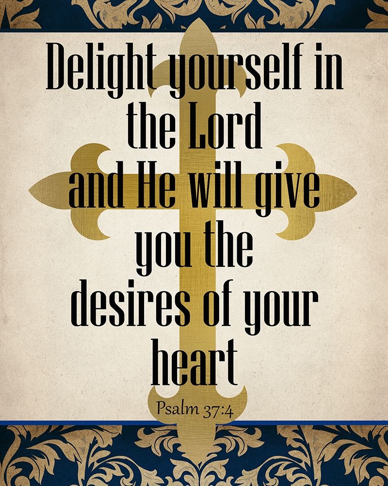 Art Print: Delight in the Lord