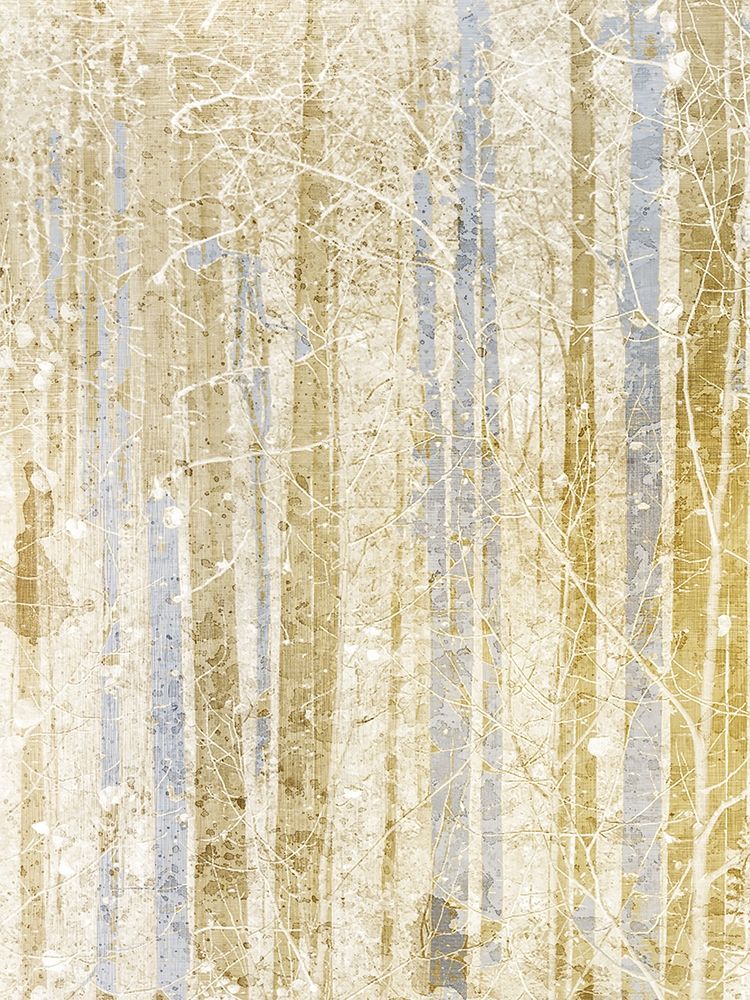 Wall Art Painting id:207465, Name: Gilded Forest 2, Artist: Kimberly, Allen