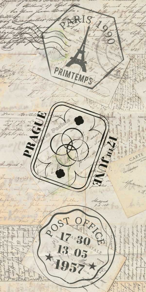 Wall Art Painting id:158551, Name: My Travels 2, Artist: Allen, Kimberly