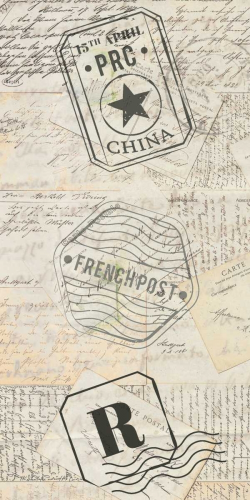 Wall Art Painting id:158552, Name: My Travels 3, Artist: Allen, Kimberly