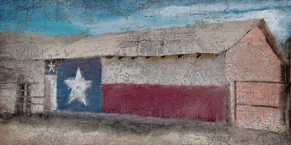 Wall art: Texas Barn, by Allen, Kimberly