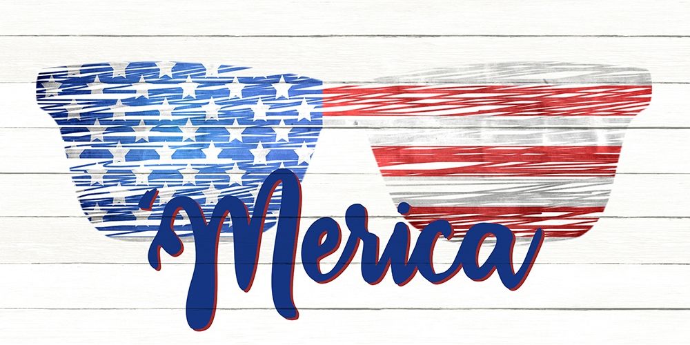 Wall art: Merica, by Allen, Kimberly