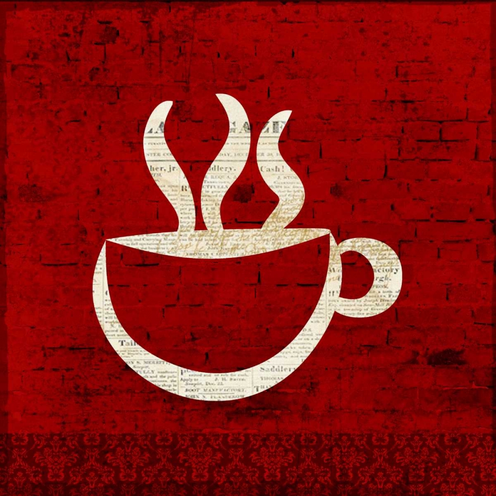Art Print: Red Coffee 1