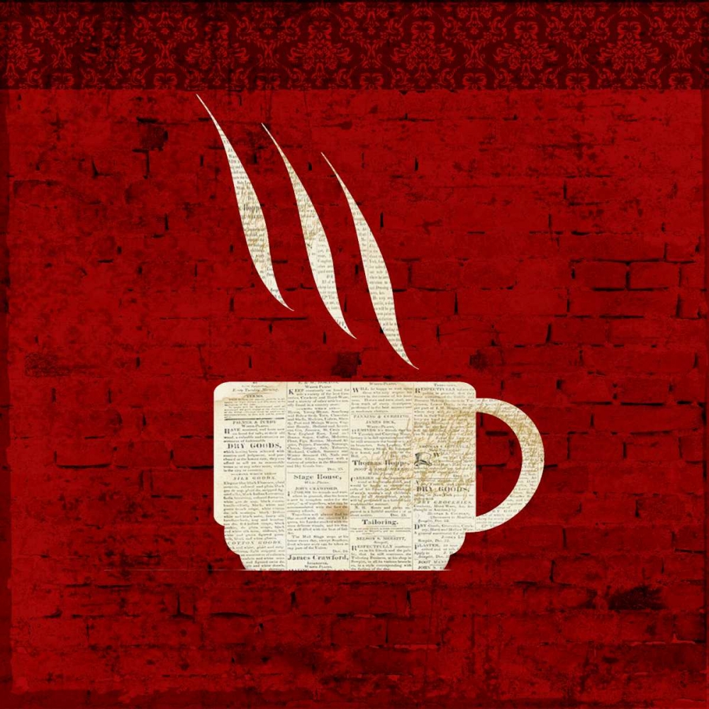 Art Print: Red Coffee 2