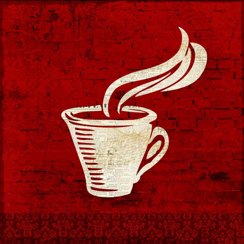 Art Print: Red Coffee 3