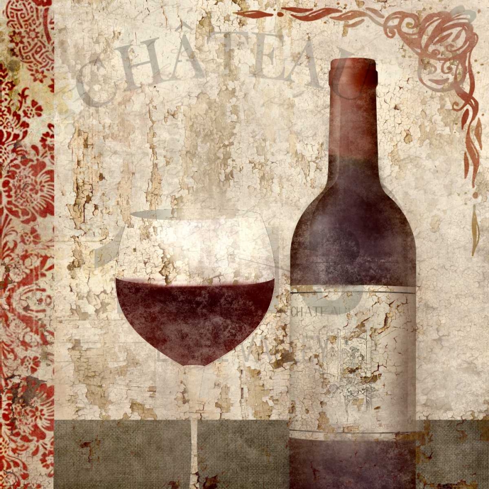 Art Print: Vintage Wine 1
