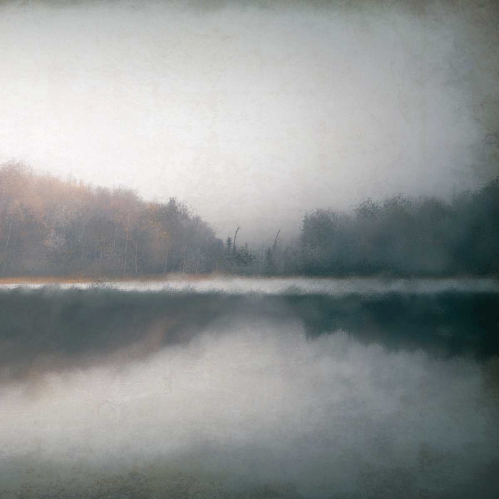 Art Print: Cloudy Lake