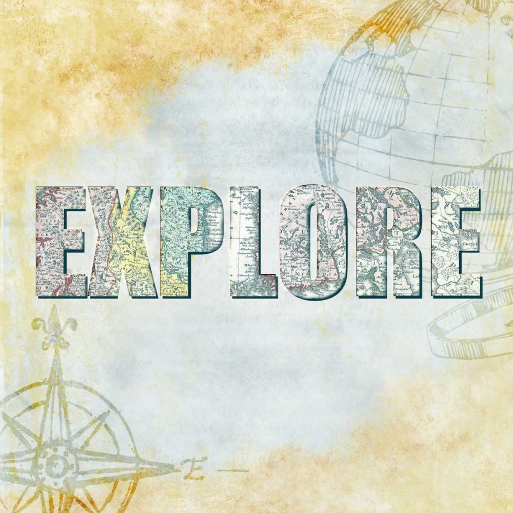 Wall Art Painting id:152248, Name: Wander 6, Artist: Allen, Kimberly