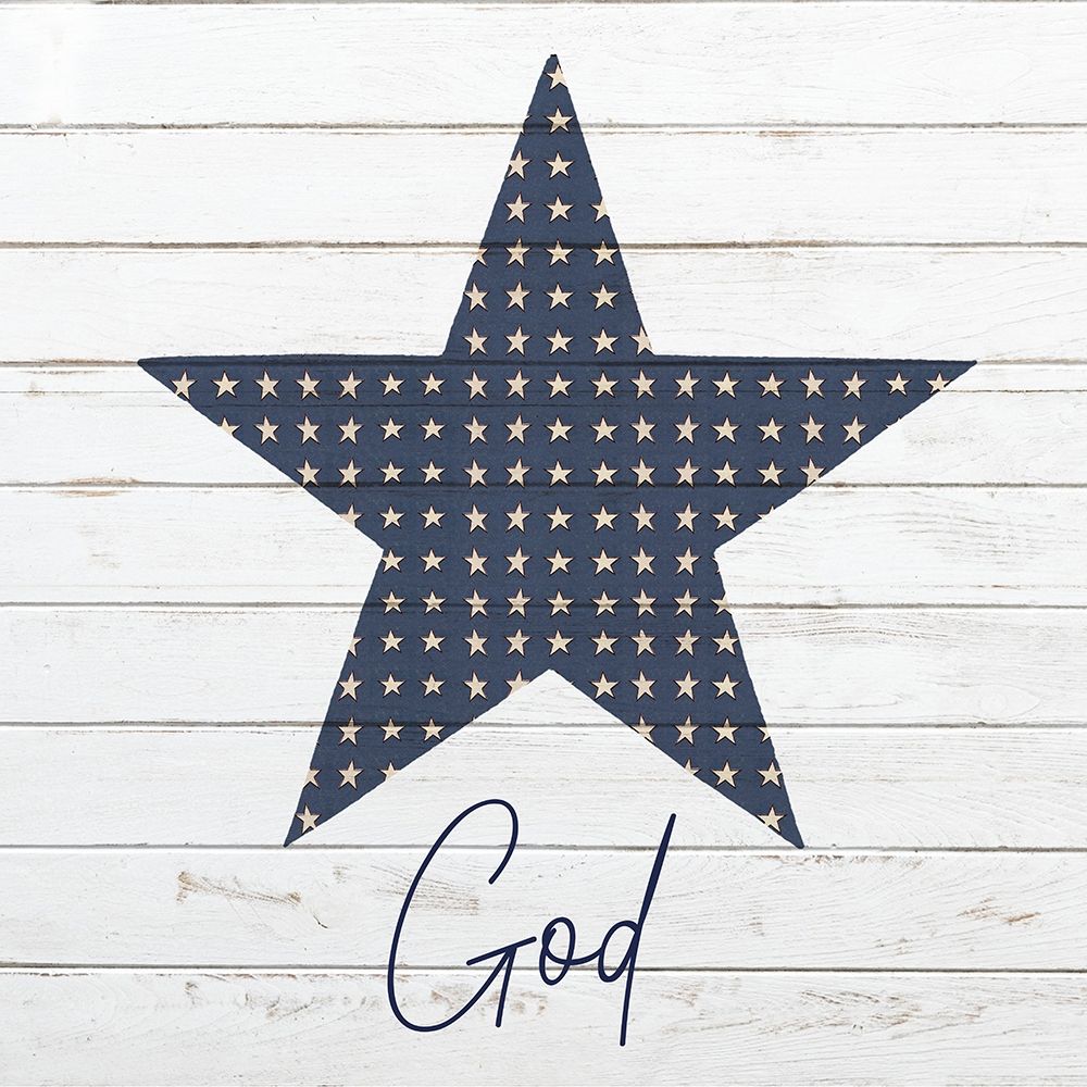 Wall art: God Bless America 1, by Allen, Kimberly